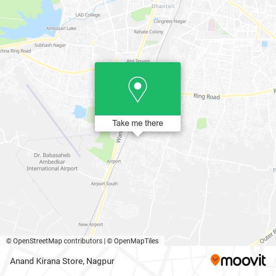 Anand Kirana Store map