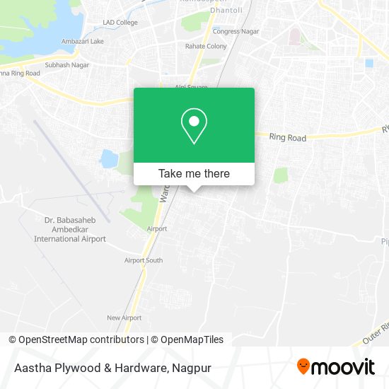 Aastha Plywood & Hardware map