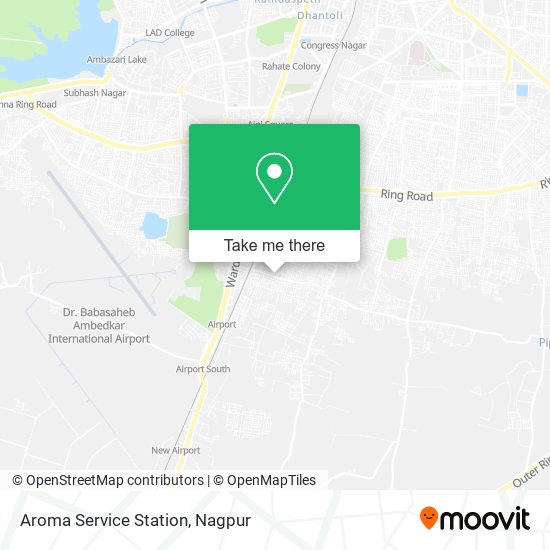 Aroma Service Station map