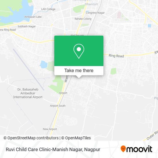 Ruvi Child Care Clinic-Manish Nagar map