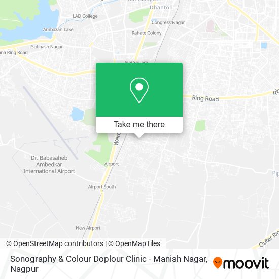 Sonography & Colour Doplour Clinic - Manish Nagar map