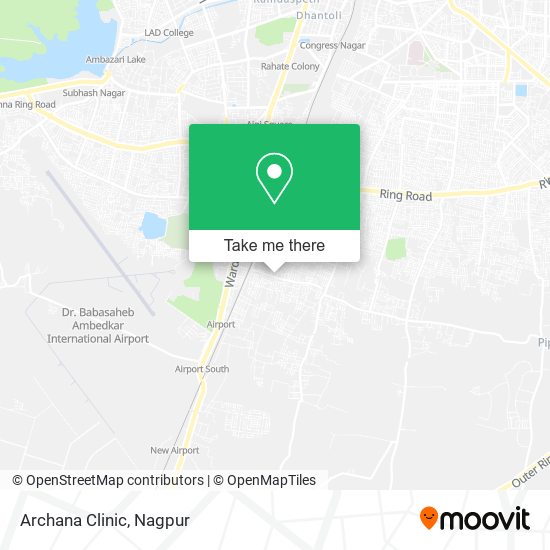 Archana Clinic map