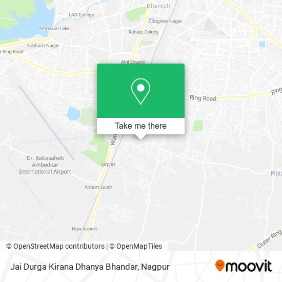 Jai Durga Kirana Dhanya Bhandar map