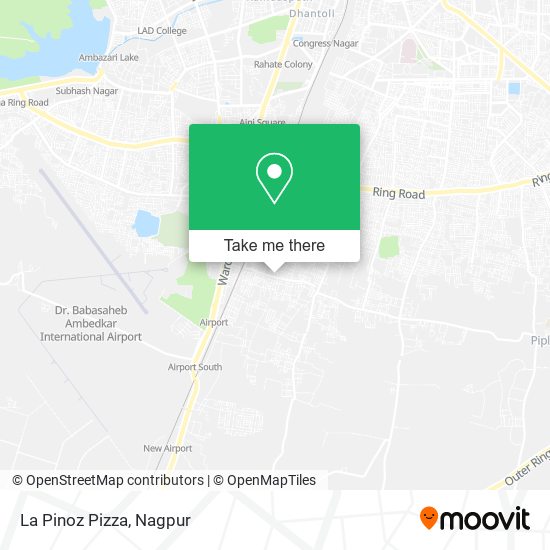 La Pinoz Pizza map