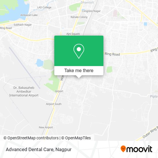 Advanced Dental Care map