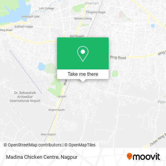 Madina Chicken Centre map