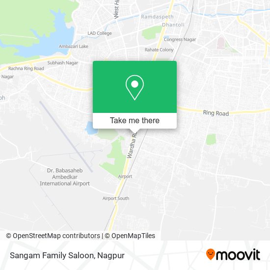 Sangam Family Saloon map