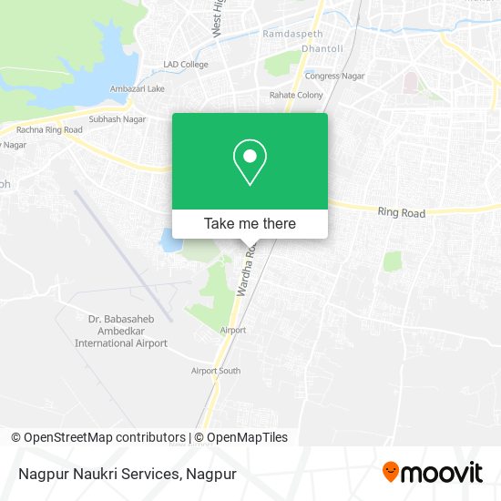 Nagpur Naukri Services map