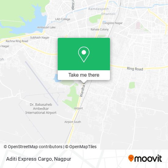 Aditi Express Cargo map