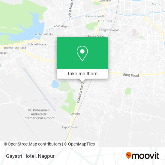 Gayatri Hotel map