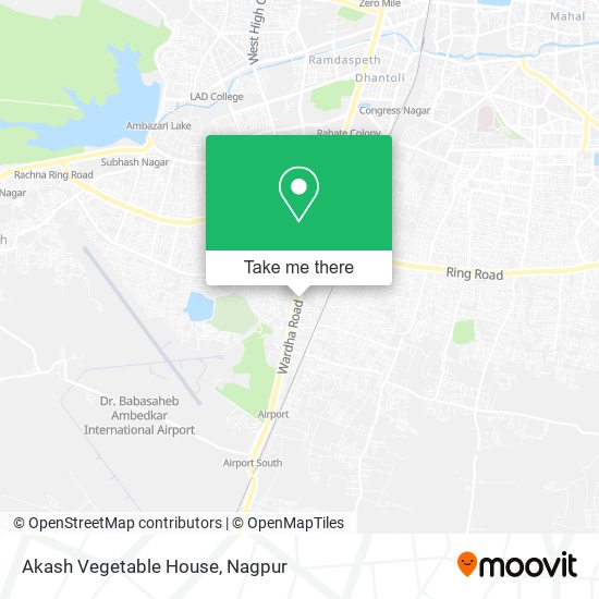 Akash Vegetable House map