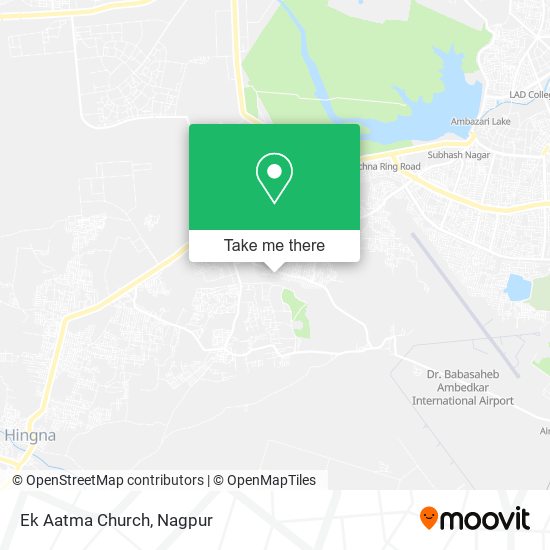 Ek Aatma Church map