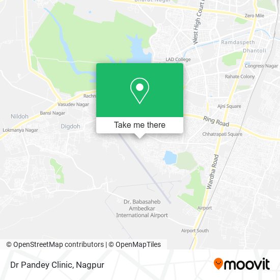 Dr Pandey Clinic map