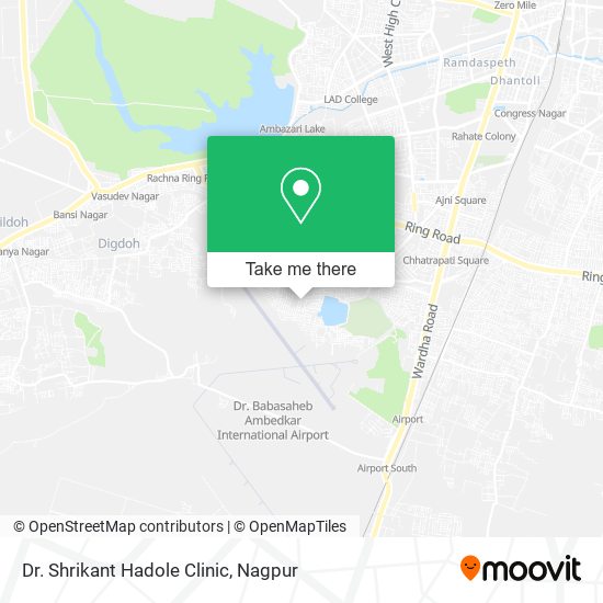 Dr. Shrikant Hadole Clinic map