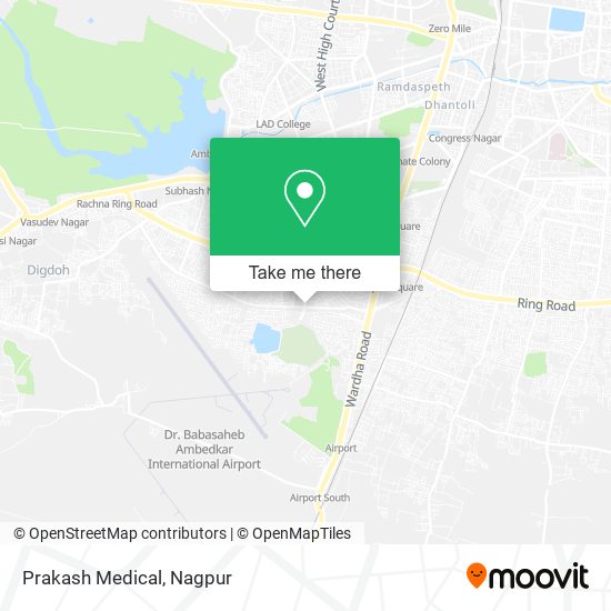 Prakash Medical map