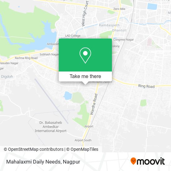 Mahalaxmi Daily Needs map