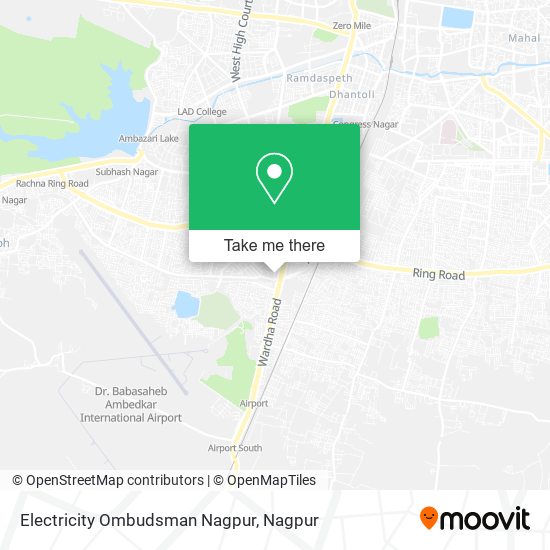 Electricity Ombudsman Nagpur map