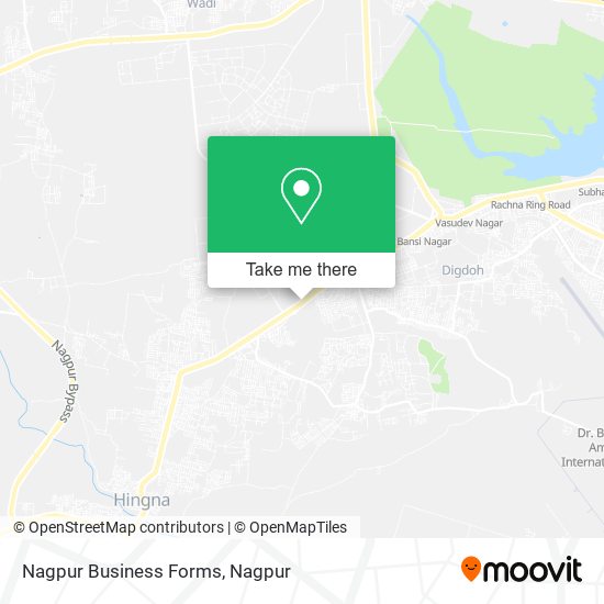 Nagpur Business Forms map