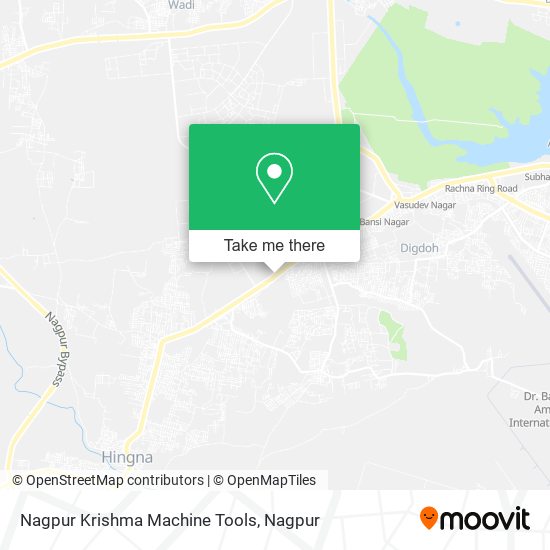 Nagpur Krishma Machine Tools map