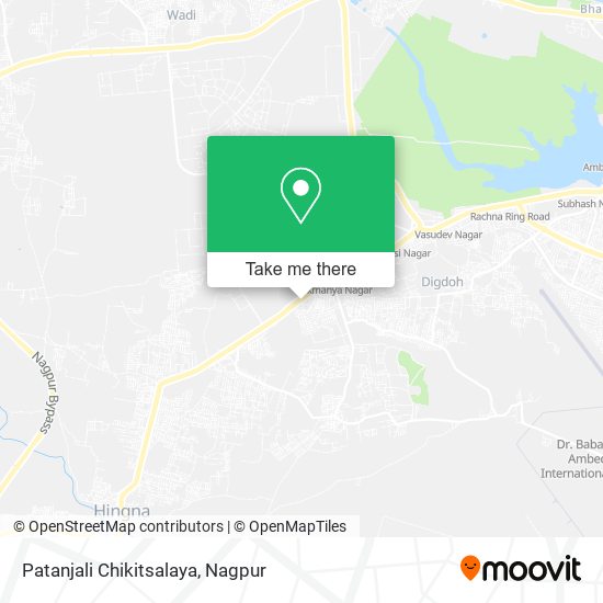 Patanjali Chikitsalaya map