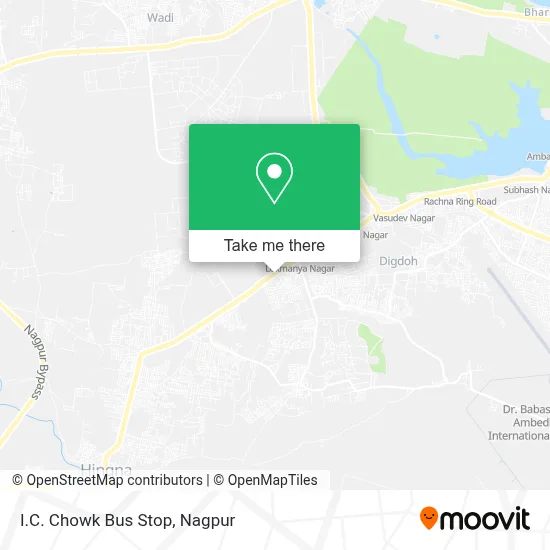 I.C. Chowk Bus Stop map