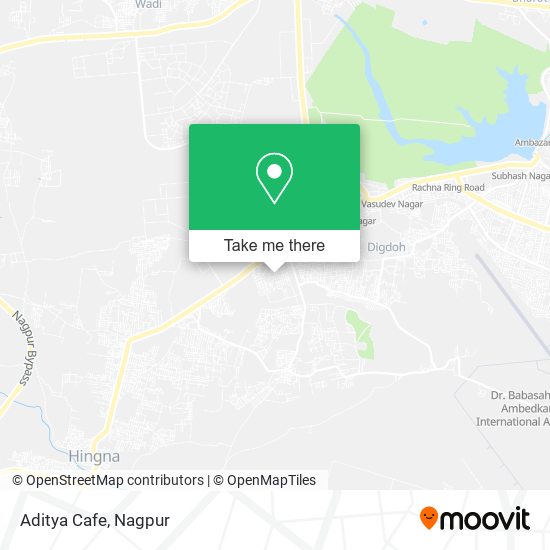 Aditya Cafe map
