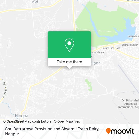 Shri Dattatreya Provision and Shyamji Fresh Dairy map