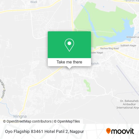 Oyo Flagship 83461 Hotel Patil 2 map