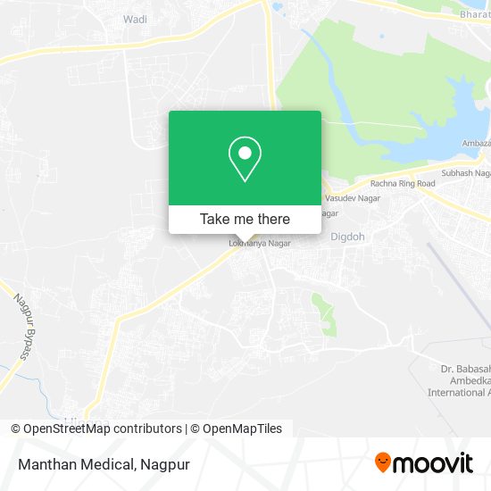 Manthan Medical map