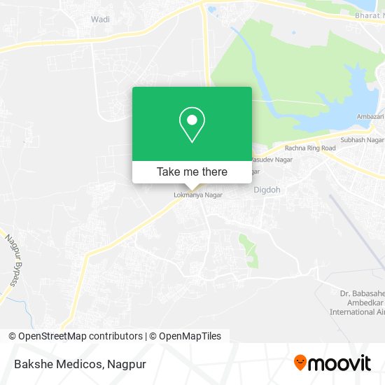Bakshe Medicos map