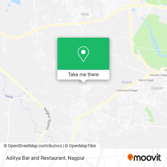 Aditya Bar and Restaurant map