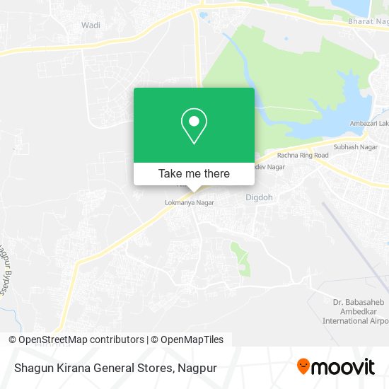 Shagun Kirana General Stores map
