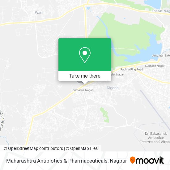 Maharashtra Antibiotics & Pharmaceuticals map