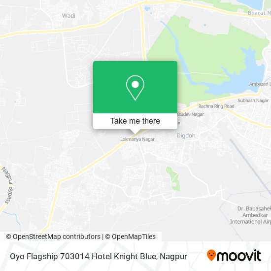 Oyo Flagship 703014 Hotel Knight Blue map