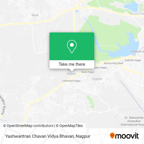 Yashwantrao Chavan Vidya Bhavan map