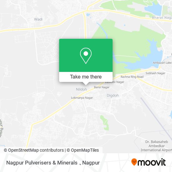 Nagpur Pulverisers & Minerals . map