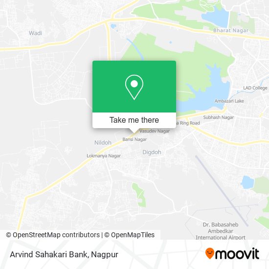 Arvind Sahakari Bank map