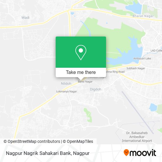 Nagpur Nagrik Sahakari Bank map