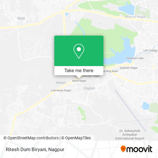 Ritesh Dum Biryani map