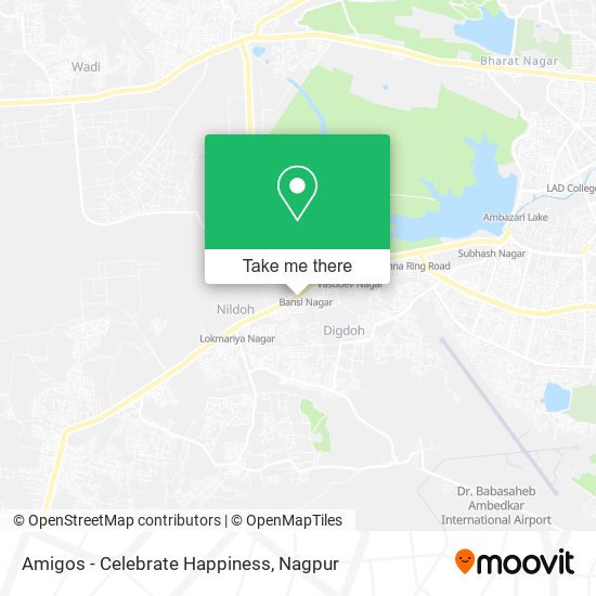 Amigos - Celebrate Happiness map