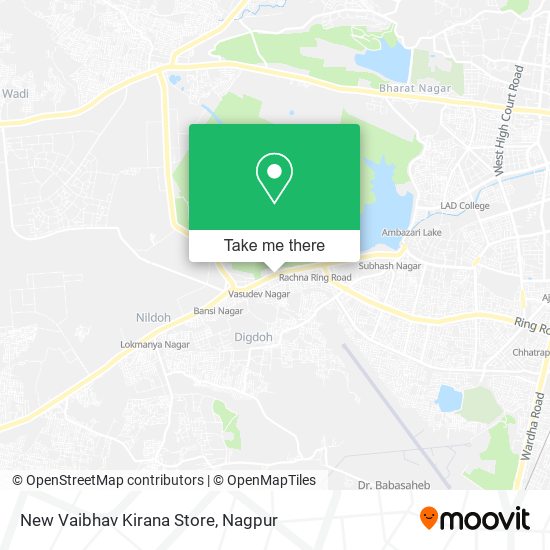 New Vaibhav Kirana Store map