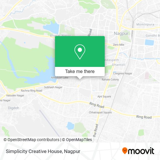 Simplicity Creative House map