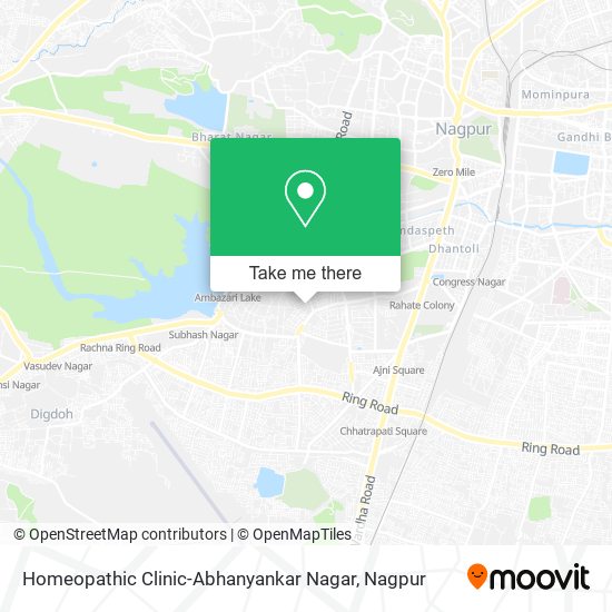 Homeopathic Clinic-Abhanyankar Nagar map