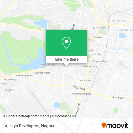 Ajinkya Developers map