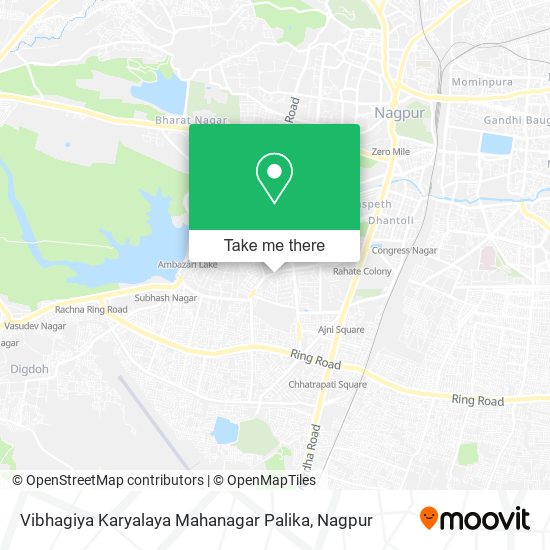 Vibhagiya Karyalaya Mahanagar Palika map