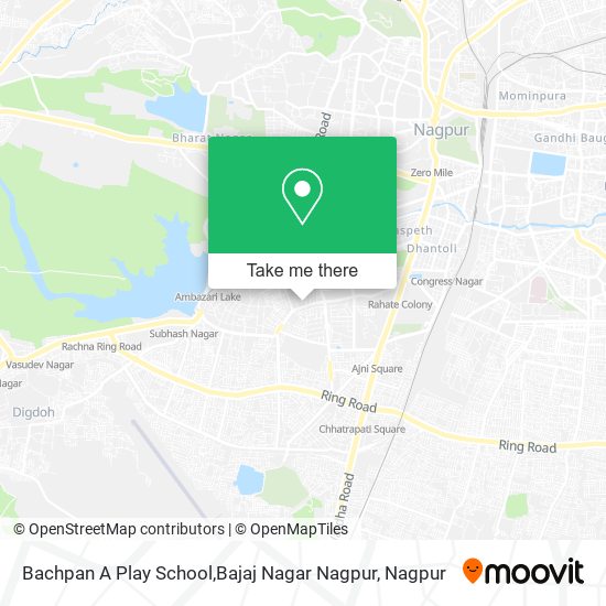 Bachpan A Play School,Bajaj Nagar Nagpur map