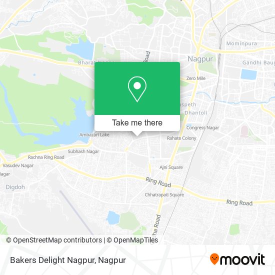 Bakers Delight Nagpur map
