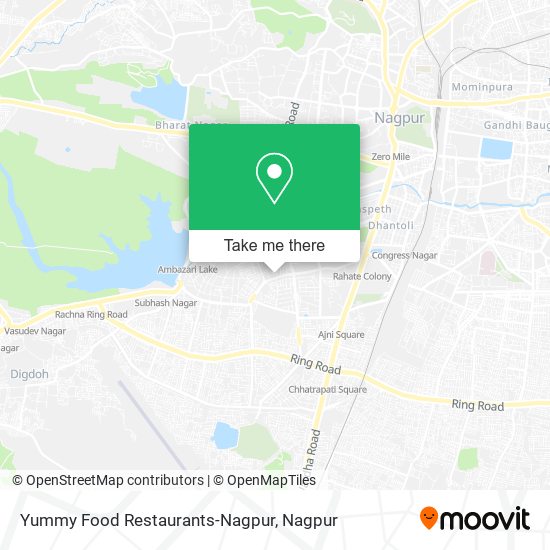 Yummy Food Restaurants-Nagpur map