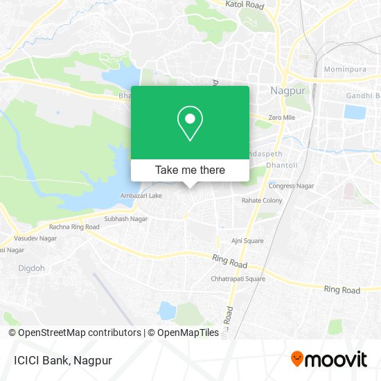 ICICI Bank map