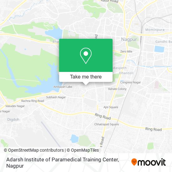 Adarsh Institute of Paramedical Training Center map